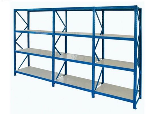 Qualità  Warehouse Steel Medium Duty Storage Rack With Upright Fram And Beams OEM Service fabbrica