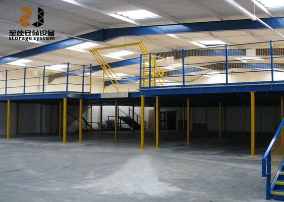 Qualità  Multi Level Safety Industrial Mezzanine Floors Epoxy Powder Coated fabbrica