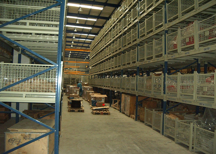Rack di stoccaggio a più livelli di alta resistenza per pallet in acciaio