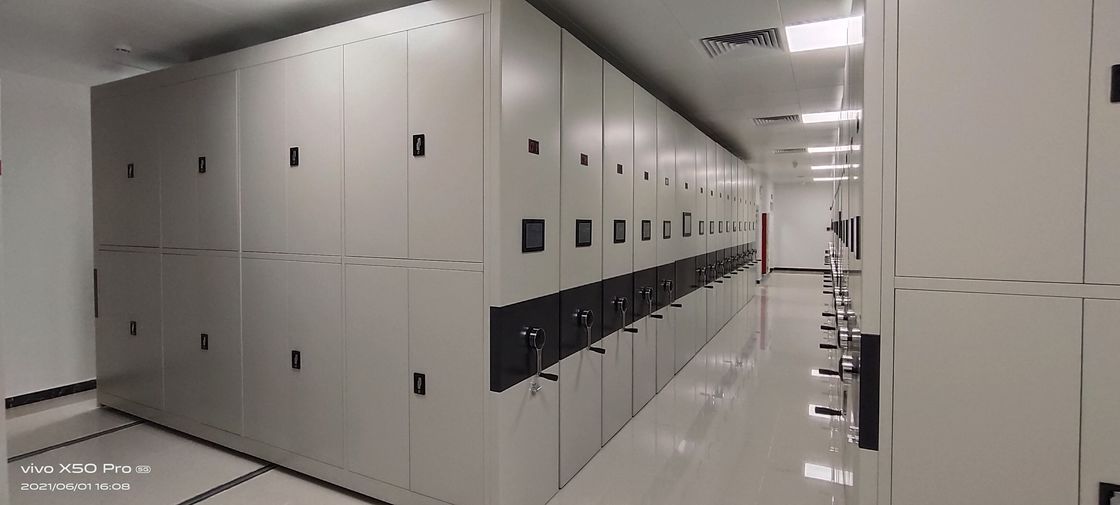 Scatole mobili in acciaio grigio con serratura di sicurezza scaffali regolabili capacità di peso 200 libbre