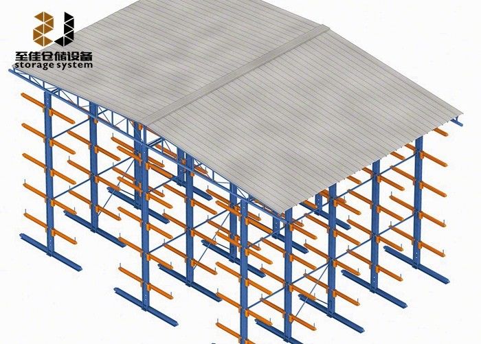 Acciaio Q235 Cantilever Pallet Racking Anti-corrosione Cantilever Rack Arm ODM OEM