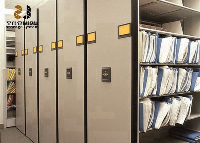 0.8-2.5mm Armadi mobili per archivi Sistema di scaffalatura a prova di topo Sistema di stoccaggio ad alta densità