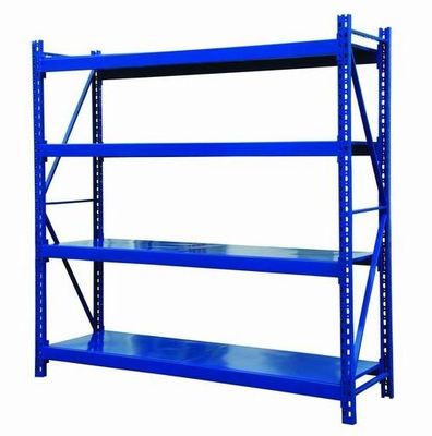 Rack di stoccaggio in acciaio industriale di medie dimensioni 500 kg/livello