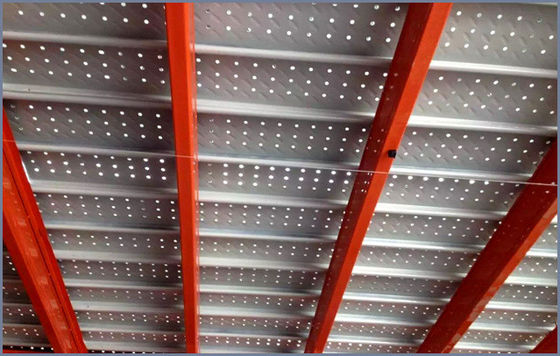 Protezione contro la corrosione sistema di pavimentazione in acciaio a telaio mezzanino per fabbrica