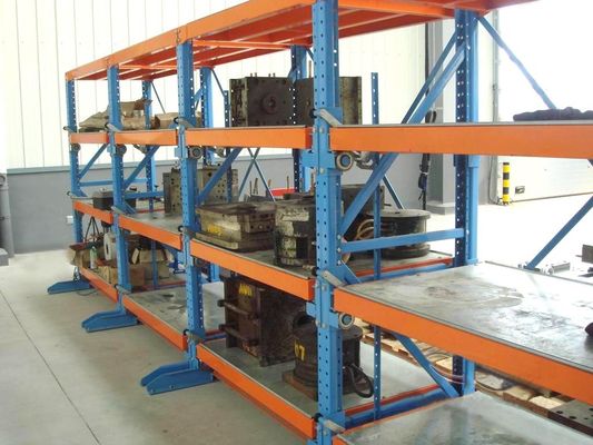 Sistemi di scaffalature regolabili per lo stoccaggio di stampi per l'industria dei stampi in plastica 2T carico di peso