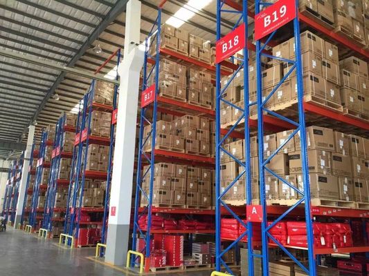 Scaffalature per magazzini di acciaio per apparecchiature di stoccaggio
