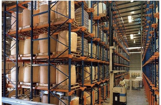 Dispositivo regolabile per il sistema di scaffalatura per pallet, sistemi di stoccaggio di scaffalatura per pallet per lo stoccaggio a freddo