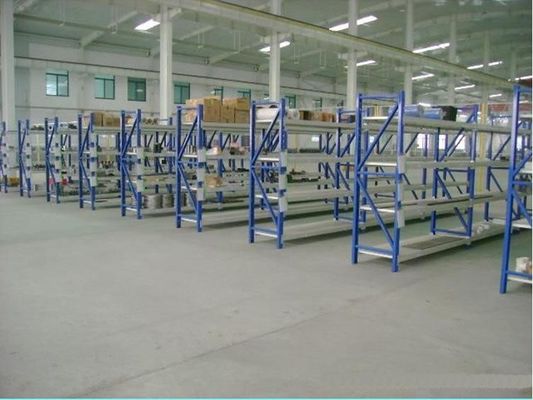 Rack di stoccaggio in acciaio industriale di medie dimensioni 500 kg/livello