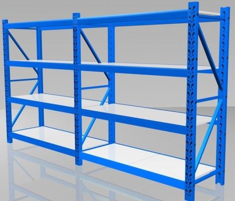 Racking per pallet a flusso a più livelli di acciaio commerciale leggero