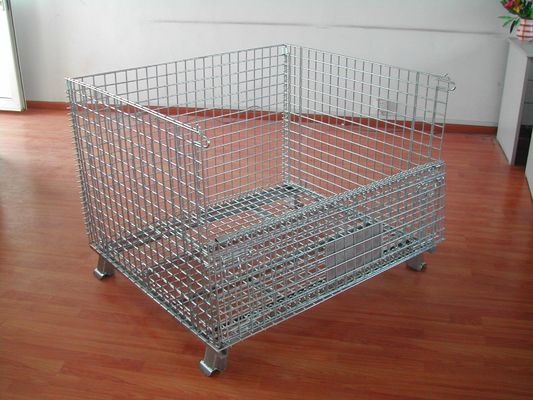 Contenitori di rete di filo di acciaio inossidabile