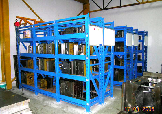 Scaffalature per lo stoccaggio di muffe in acciaio industriale Tipo di cassetto per lo stoccaggio di muffe / utensili