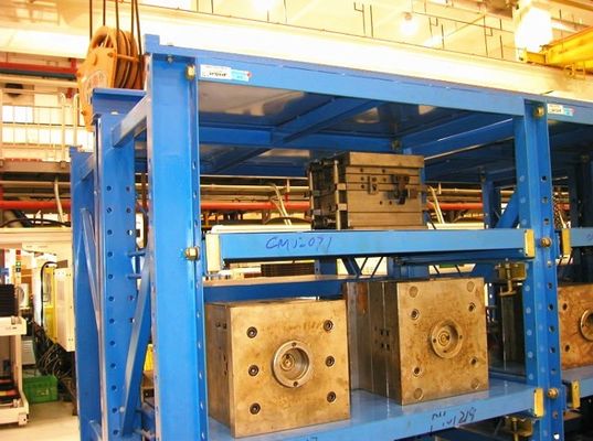 Facile da assemblare Iniezione Mould Rack di stoccaggio Acciaio Stoccaggio Ripiani unità tipo cassetto