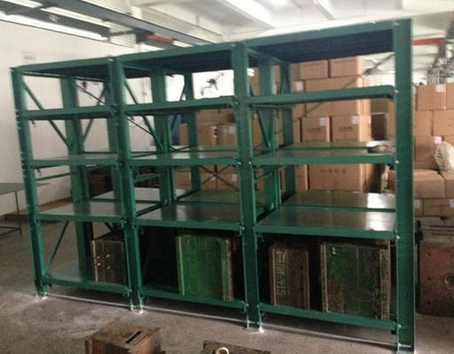 Scaffalature di stoccaggio per muffe a iniezione regolabili 2 strati - 6 strati scaffalature di stoccaggio in acciaio