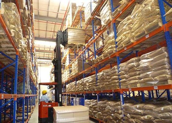 Rack regolabile a freddo, scaffalature per magazzini industriali