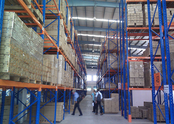 Rack di stoccaggio in acciaio per l'industria convenzionale