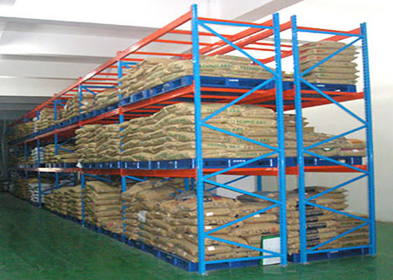 Scaffalature per magazzini pesanti in acciaio, scaffalature per pallet industriali per magazzini freddi