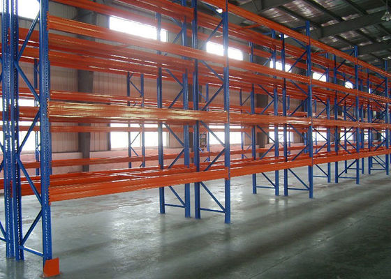 Rack di stoccaggio industriali pesanti, soluzioni di stoccaggio a raggio di curvatura
