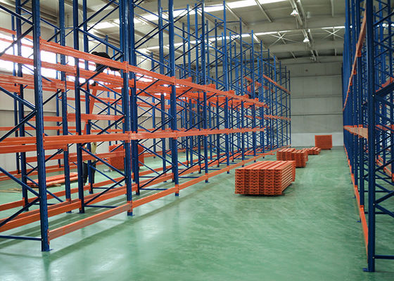 Rack di stoccaggio a più livelli di alta resistenza per pallet in acciaio