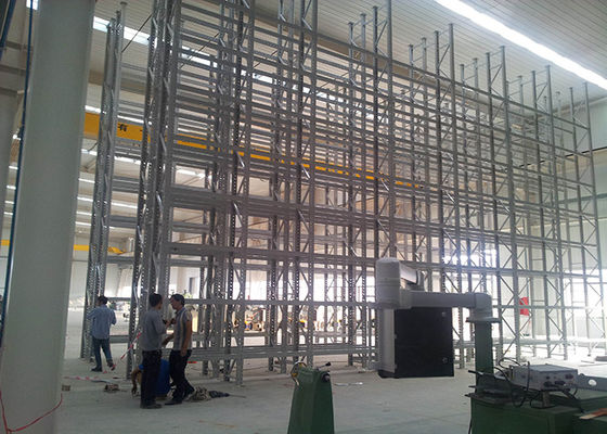 Rack di stoccaggio a più livelli di alta resistenza per pallet in acciaio