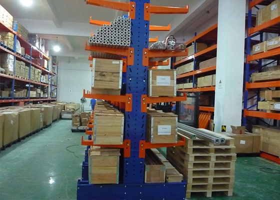 In polvere di rivestimento strutturale scaffalature di stoccaggio in acciaio sistemi di scaffalatura a cantilever