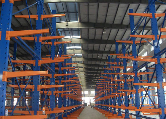 Acciaio al carbonio Q235 Rack per magazzini a sollevamento, rack per la conservazione delle materie prime