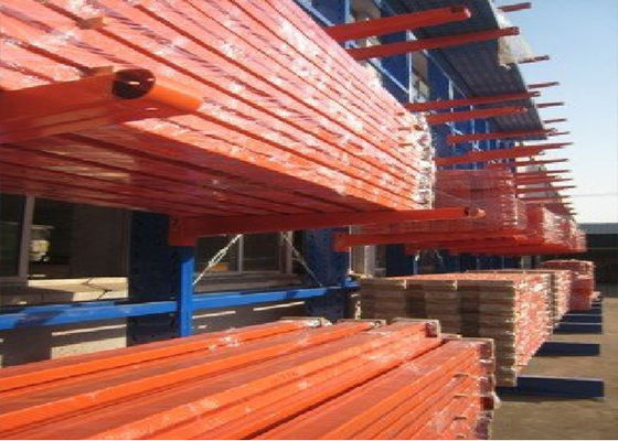 Scaffalature per pallet a cantilever industriali pesanti per / legno / legname / tubi lunghi