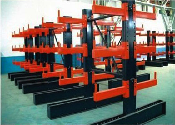 Scaffalature a pallet a cantilever a doppio lato taglia personalizzata