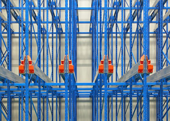 Acciaio Q235B Industrial Pallet Rack Ripiani, Drive Through Pallet Rack System
