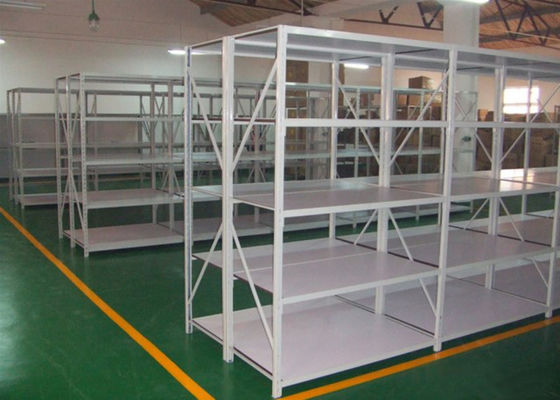 Rack di stoccaggio in acciaio regolabile per attività leggere per l'organizzazione di piccole parti in officina (100-300 kg/supporto di carico a livello)