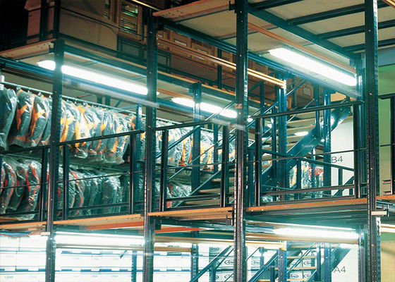 Pavimenti industriali in acciaio in polvere con passerelle per magazzini