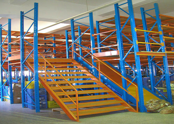 Scaffalature per magazzini industriali a più livelli