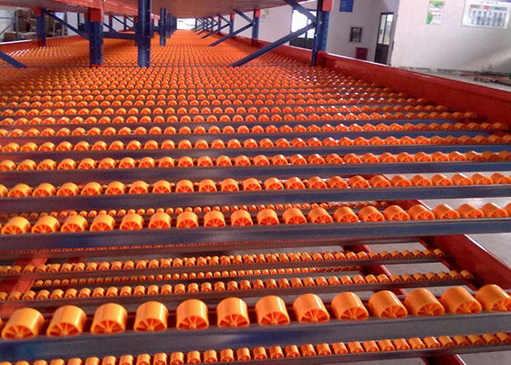 1000 kg/paletta Rack di stoccaggio in acciaio industriale Rack di flusso di gravità in magazzino