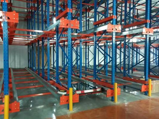 Radio Shuttle sistema di scaffalature per pallet, scaffalature per magazzini industriali