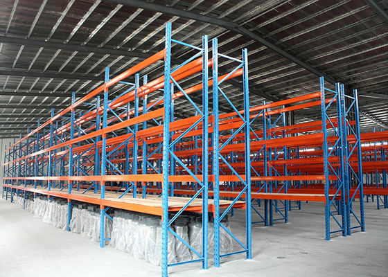 Rack di stoccaggio industriali in acciaio per magazzini di grandi dimensioni