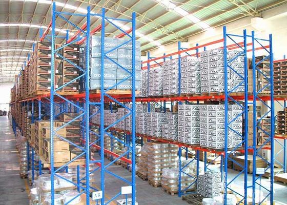 Rack di stoccaggio industriali in acciaio su misura