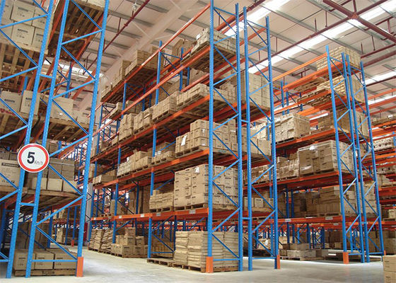 Protezione dalla corrosione Industrial Metal Shelf Rack, Steel Heavy Duty Racks per magazzini