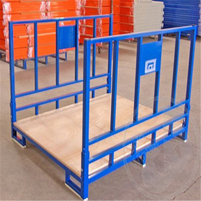 Q235 Gabbia a pallet impilabile Industria Contenitori di stoccaggio a maglia metallica
