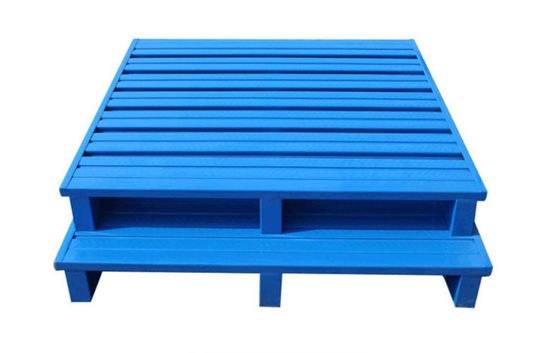 Pallet in acciaio zincato per carichi pesanti (carico statico 2000-4000 kg) per lo stoccaggio di merci pesanti in magazzino