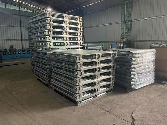 Palette in acciaio da magazzino di peso stackabile Euro Standard Size