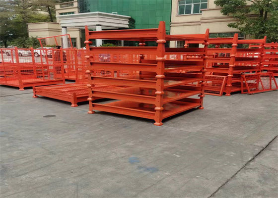 Rack per magazzini pieghevoli a rotoli di tessuti personalizzati in metallo