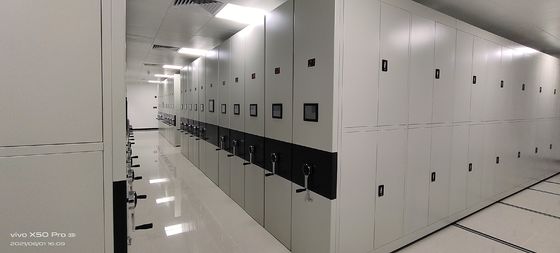 Scatole mobili in acciaio grigio con serratura di sicurezza scaffali regolabili capacità di peso 200 libbre