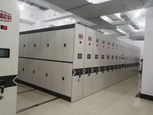 Archivio grigio mobile con serratura di sicurezza 200 libbre di capacità Sistema di scaffale di protezione dalla corrosione