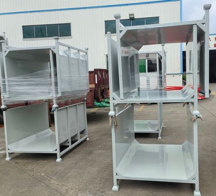 Rack industriali per la conservazione dei metalli per abbigliamento a rulli