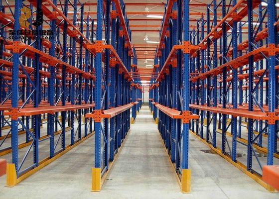 Facile da assemblare Drive In Pallet Racking 500-4000 kg/pallet Racking e scaffalature commerciali