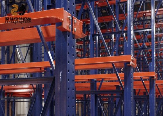 Rivestimento in polvere per prodotti unificati in palette utilizzati su scaffalature