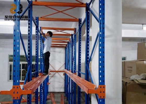 Sistema di scaffalatura in acciaio galvanizzato con rivestimento in polvere assemblato o saldato