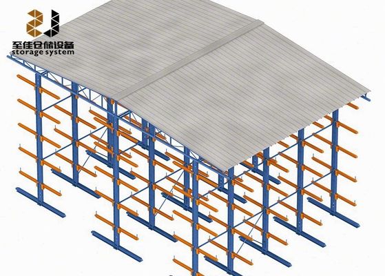 Acciaio Q235 Cantilever Pallet Racking Anti-corrosione Cantilever Rack Arm ODM OEM