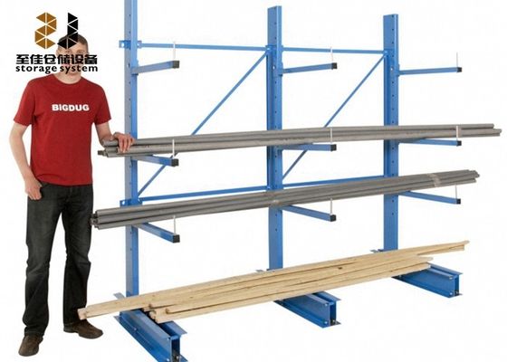 Rivestimento in polvere 300-1800 mm Sistema di scaffalatura per magazzini di protezione contro la corrosione