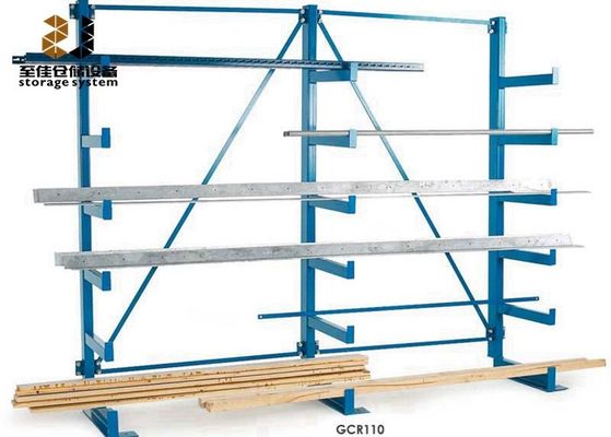 Rivestimento in polvere 300-1800 mm Sistema di scaffalatura per magazzini di protezione contro la corrosione