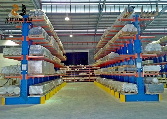 customisato Acciaio Q235 Cantilever Wood Storage Rack Per Garage